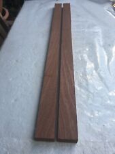 SOLID MAHOGANY TIMBER QUARTER SAWN BLANKS  CRAFT HOBBY DIY 2FT LONG  X2