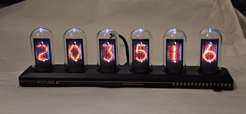 Nixie tube clock led - clock,