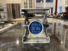 Cenco-Lerner Lab Jack Cat. No. 19089 Vintage Laboratory Lift Stand USA