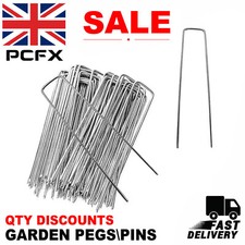 Garden Tent Pegs U Shaped
