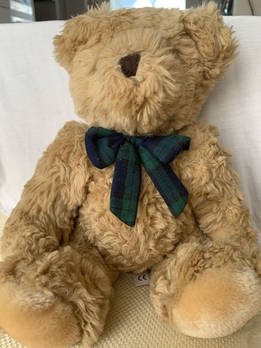 Bhs teddy bear - teddy, tartan