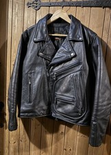 Vanson USA Leather Jacket Size