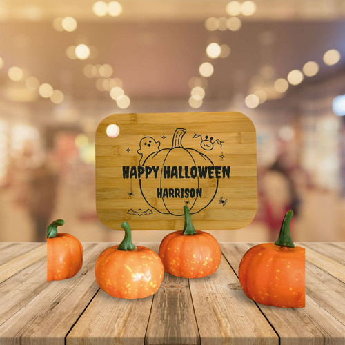 Personalised halloween pumpkin - personalised,