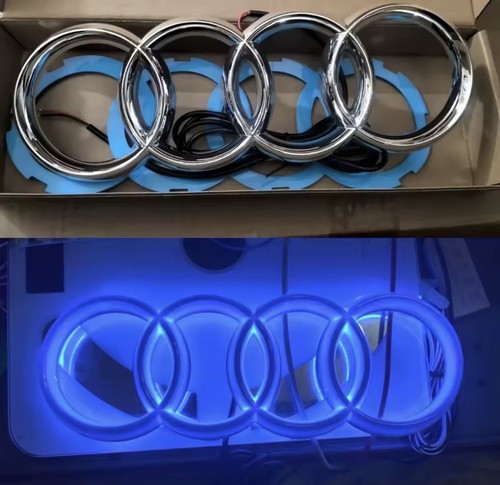 Audi led emblem badge - audi,