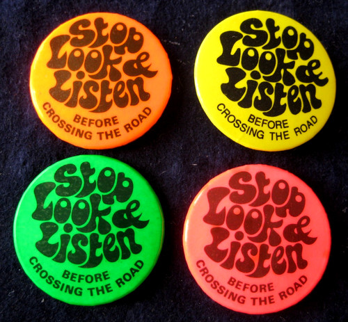 Stop look listen vintage 1970s - listen,
