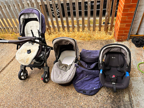 Silver cross pushchair pram - cross,