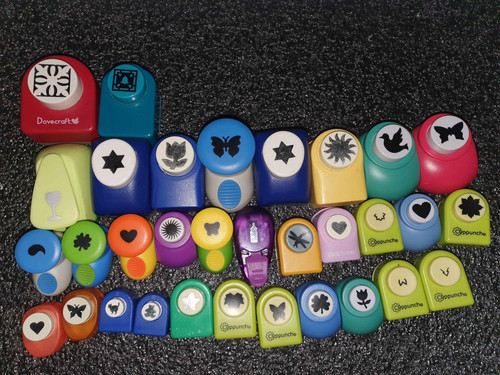 Various paper punches - various,