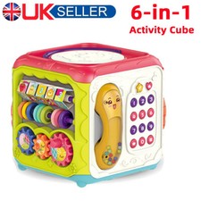6in1 Baby Activity Cube Play Centre Music Toys Educational Early Learning Gift
