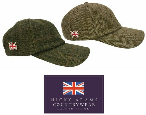 Tweed baseball cap - wool, one