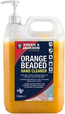 Orange Beaded Hand Cleaner Gel