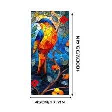 Privacy Window Film Stained