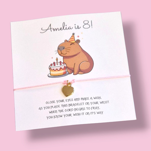 Capybara personalised birthday - capybara,