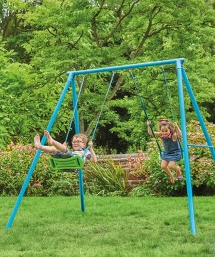 Swing set out there - set,