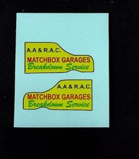 MATCHBOX TRANSFERS/DECALS - 13c FORD THAMES TRADER WRECK TRUCK