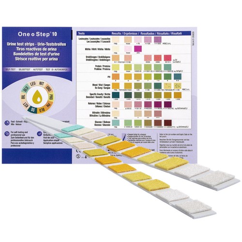 Urinalysis strips 10 - 2,