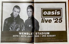 Oasis Reunion Tour Dates