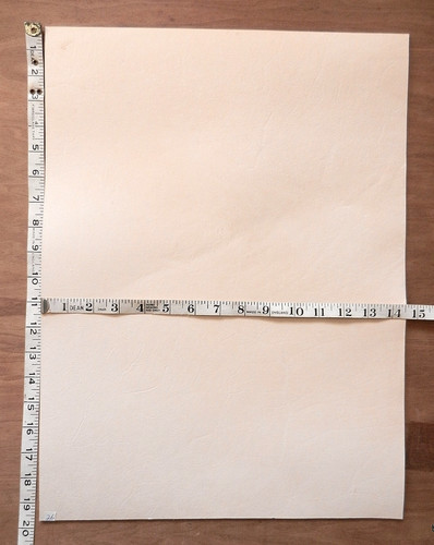 Veg tan leather - leather, 1.5mm