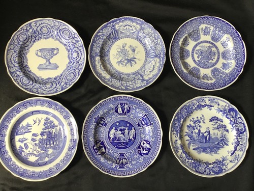 Six spode the blue - six, room