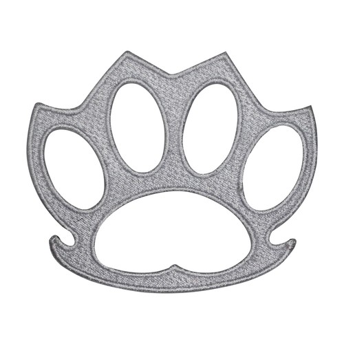 Knuckle duster patch iron - patch,