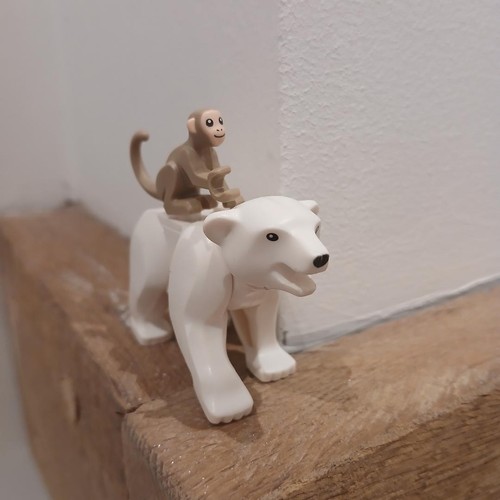 Lego white large polar - white,