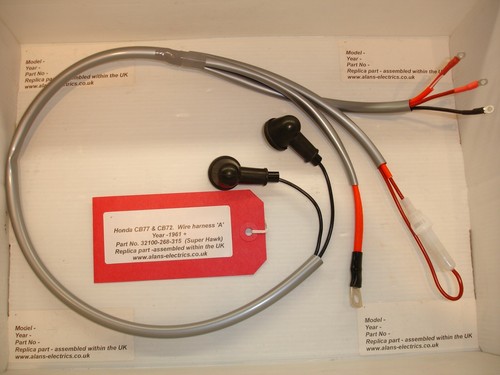 Honda cb72 replica wire - honda,
