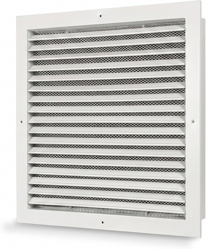 Fixed louvre grill aluminum - fixed,