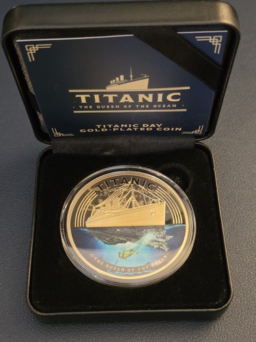 2026 titanic day gold - gold, plated