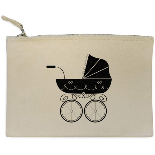 Vintage pram canvas - pram', zip
