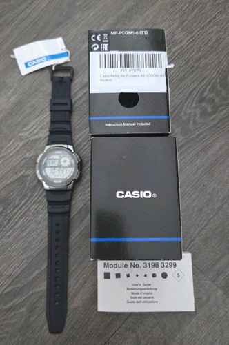 Bnib casio ae1000w 2av - casio, blue