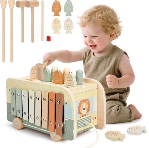 Montessori wooden toy 1 - 7, in