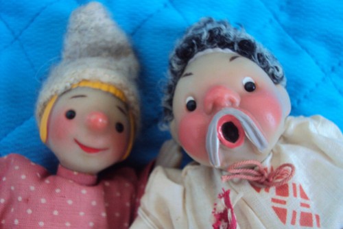 Vintage ukrainian russian doll - vintage,