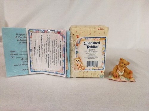 Cherished teddies 599352 - cherished, "a