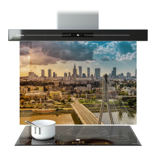 Kitchen glass splashback - glass,