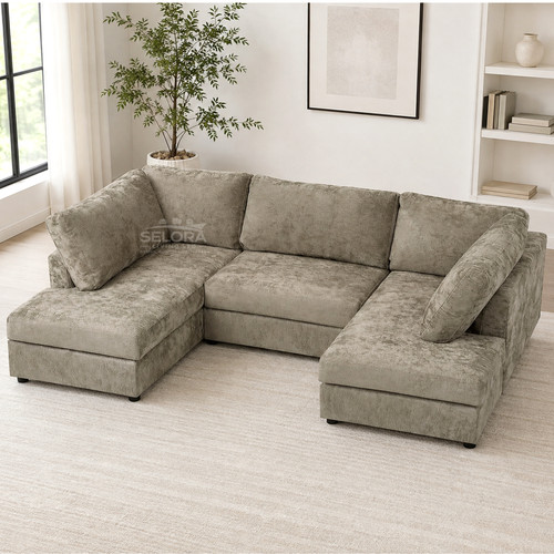 Alaska beige shape corner - u,