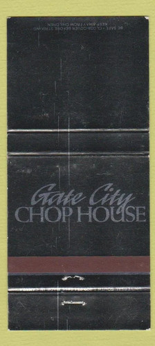 Matchbook cover gate - matchbook,