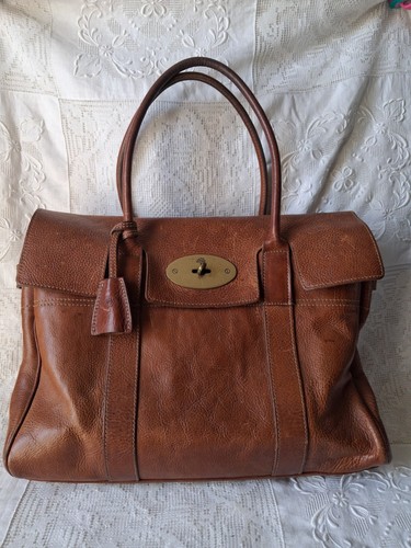 Mulberry bayswater oak handbag - mulberry,