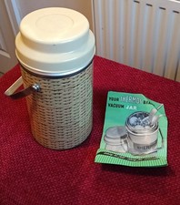 Vintage thermos food flask