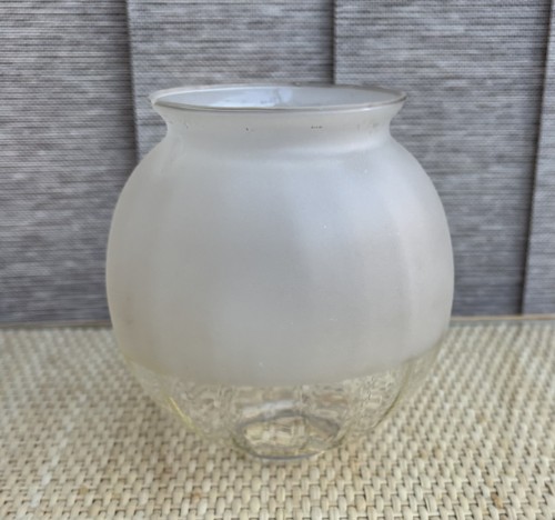 Vintage frosted glass - vintage,