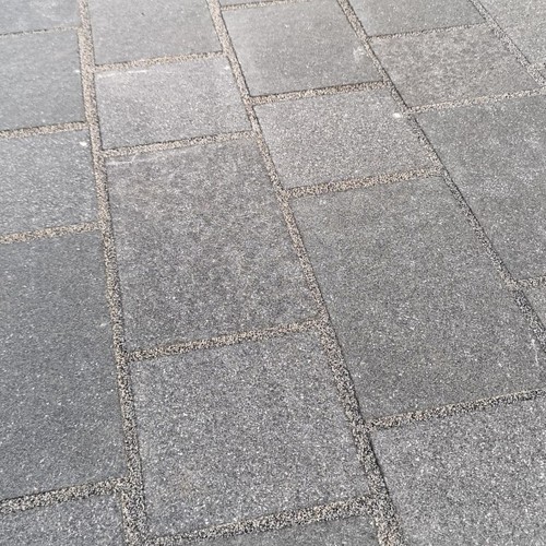 Black granite 50mm driveway - black,