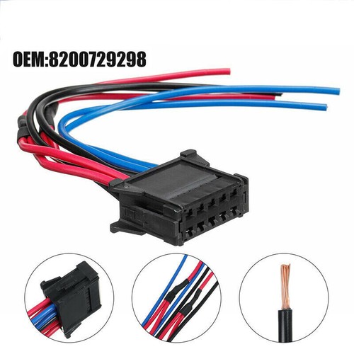Heater motor fan resistor - resistor, wire