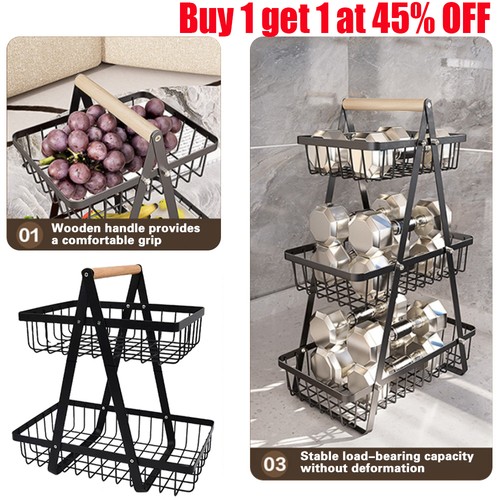 3tier fruit basket handle - 3tier,