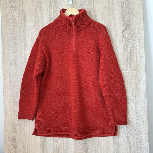 Pachamama red hand - red, knit