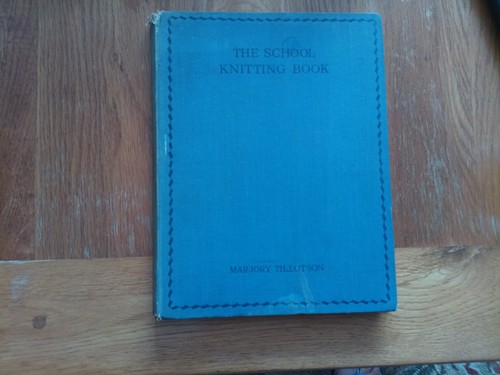 The school knitting - book, by