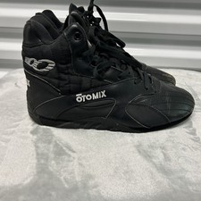 Otomix Shoes Mens Size 9 Black FM4000 Bodybuilding Weightlifting Gym Trainers