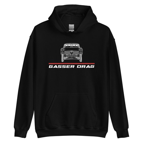 Premium hoodie for 1955 gasser - premium,