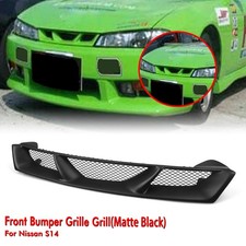 Matte Black Front Bumper