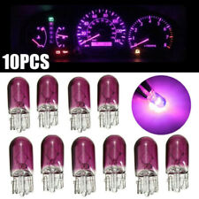10x T10 501 3W Purple Car Dashboard Dash Panel Gauge Light Bulbs Accessories