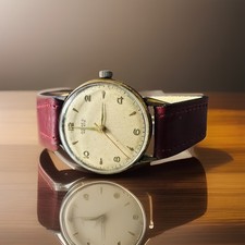 Vintage Rare 1950’s  ADMES GENEVE Hand Wind GWO Swiss Men’s Watch 