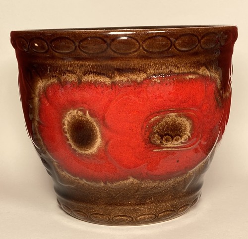 Large west german plant pot - plant,
