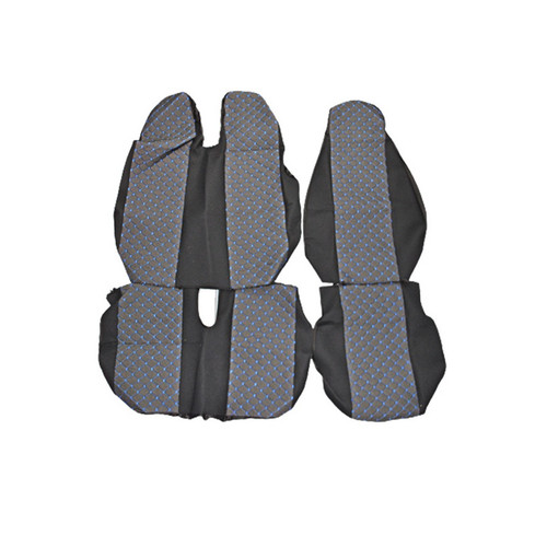 Seat covers black with - covers, in